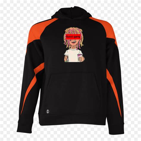 gucci hoodie with lil pump|Lil Pump hoodie Gucci gang.